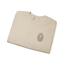Load image into Gallery viewer, Unisex Cross Fingerprint Sweatshirt