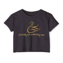 Load image into Gallery viewer, Women's Wonderfully made Crop top