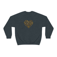 Load image into Gallery viewer, "Love Heart" Heavy Blend Crewneck Sweatshirt