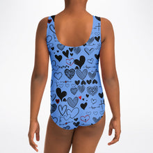 Load image into Gallery viewer, "Love" Youth Swimwear 8T-20T