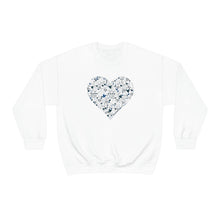 Load image into Gallery viewer, "Love Heart" Heavy Blend Crewneck Sweatshirt