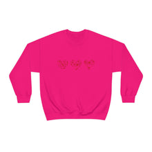 Load image into Gallery viewer, "Love Heart" Heavy Blend Crewneck Sweatshirt