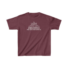 Load image into Gallery viewer, "Light in darkness" Kids 6T-18T T-Shirt