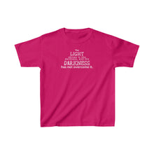 Load image into Gallery viewer, "Light in darkness" Kids 6T-18T T-Shirt