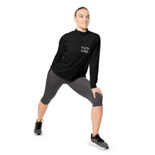 Load image into Gallery viewer, "Faith it until you make it" Women's Quarter-Zip Sweater