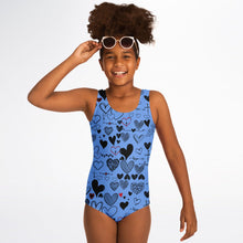 Load image into Gallery viewer, "Love" Youth Swimwear 8T-20T