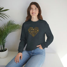 Load image into Gallery viewer, "Love Heart" Heavy Blend Crewneck Sweatshirt
