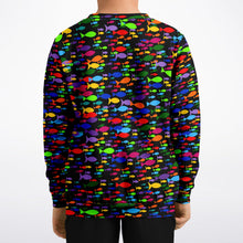 Load image into Gallery viewer, "Fish" Fleece inside Sweatshirt 2T-12T