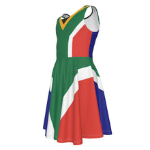 Load image into Gallery viewer, South African All-Over Print Kid's Sleeveless Dress