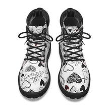 Load image into Gallery viewer, "Love" All-Over Print Women's Short Boots