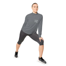 Load image into Gallery viewer, "Faith it until you make it" Women's Quarter-Zip Sweater