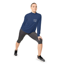 Load image into Gallery viewer, "Faith it until you make it" Women's Quarter-Zip Sweater