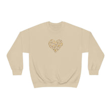 Load image into Gallery viewer, "Love Heart" Heavy Blend Crewneck Sweatshirt