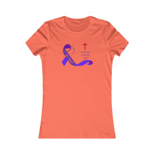 Load image into Gallery viewer, "Keep eyes on Cross - Lupus Awareness" T-Shirt Women