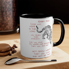 Load image into Gallery viewer, "Isaiah 40:31" Coffee Mug