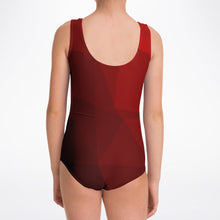 Load image into Gallery viewer, "Red Transformed Swimwear" 2T-7T