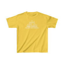 Load image into Gallery viewer, "Light in darkness" Kids 6T-18T T-Shirt