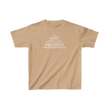 Load image into Gallery viewer, "Light in darkness" Kids 6T-18T T-Shirt