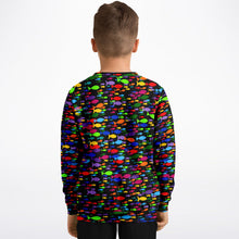 Load image into Gallery viewer, "Fish" Fleece inside Sweatshirt 2T-12T