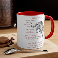 Load image into Gallery viewer, "Isaiah 40:31" Coffee Mug