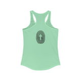 Women's -Printed on back- Racerback Tank