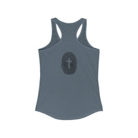 Women's -Printed on back- Racerback Tank