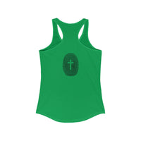 Women's -Printed on back- Racerback Tank