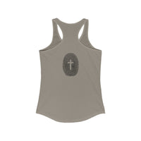 Women's -Printed on back- Racerback Tank