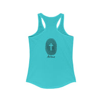 Women's -Printed on back- Racerback Tank