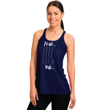 Load image into Gallery viewer, Yeah Nah Flowy Racerback Tank Top
