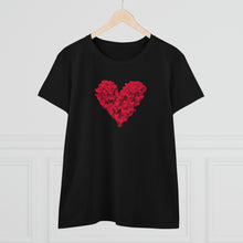 Load image into Gallery viewer, &quot;Red Heart&quot; Midweight Cotton Tee
