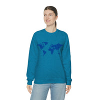 "Love the World" Heavy Blend Crewneck Sweatshirt