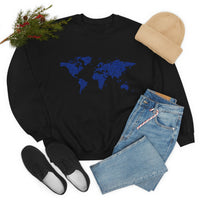 "Love the World" Heavy Blend Crewneck Sweatshirt