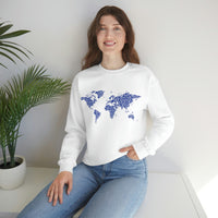 "Love the World" Heavy Blend Crewneck Sweatshirt