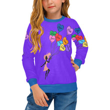 Load image into Gallery viewer, &quot;Faith&quot; Girls Sweatshirt Kids 6T-18T
