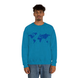 "Love the World" Heavy Blend Crewneck Sweatshirt