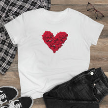 Load image into Gallery viewer, &quot;Red Heart&quot; Midweight Cotton Tee
