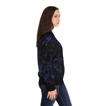 Load image into Gallery viewer, &quot;Heart&quot; Women&#39;s Bomber Jacket (AOP)
