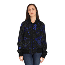 Load image into Gallery viewer, &quot;Heart&quot; Women&#39;s Bomber Jacket (AOP)
