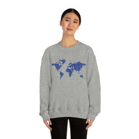 "Love the World" Heavy Blend Crewneck Sweatshirt