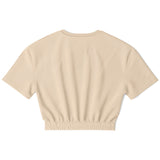 "Transformed" Cropped short sleeve sweatshirt