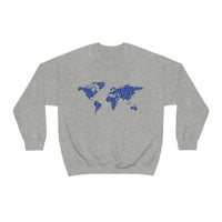 "Love the World" Heavy Blend Crewneck Sweatshirt