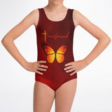 "Red Transformed Swimwear" 2T-7T