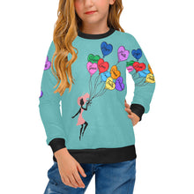 Load image into Gallery viewer, &quot;Faith&quot; Girls Sweatshirt Kids 6T-18T
