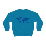 "Love the World" Heavy Blend Crewneck Sweatshirt