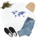 "Love the World" Heavy Blend Crewneck Sweatshirt