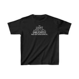 "Light in darkness" Kids 6T-18T T-Shirt