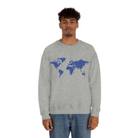 "Love the World" Heavy Blend Crewneck Sweatshirt