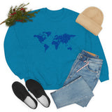 "Love the World" Heavy Blend Crewneck Sweatshirt