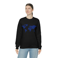 "Love the World" Heavy Blend Crewneck Sweatshirt